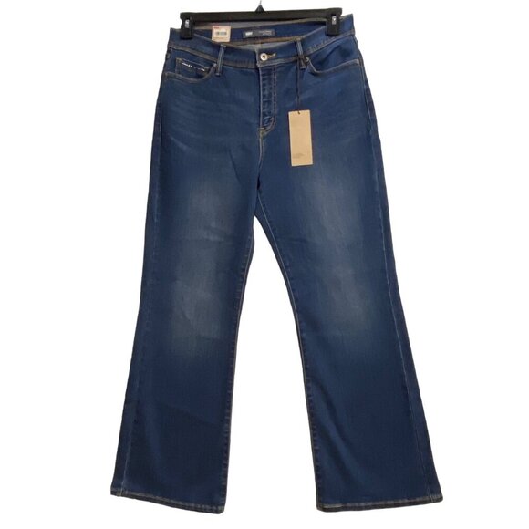 LEVIS  512 PERFECTLY SLIMMING BOOT CUT JEANS  12S/31 NWT - Picture 1 of 5
